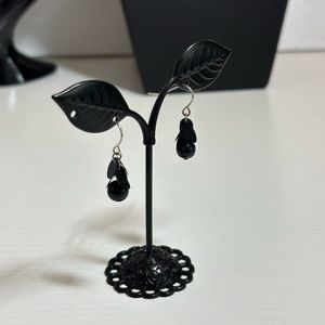 Black Dangle Earrings